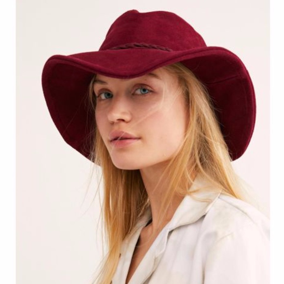 Free People Accessories - Free People Tennessee Suede Floppy Bucket Hat